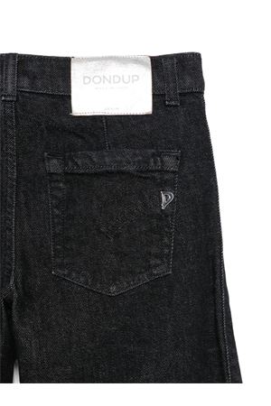 jeans in cotone nero DONDUP KIDS | DFPA157CDS041N000